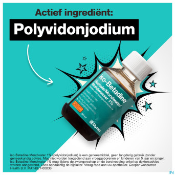 Iso betadine 1% nf sol bucc 200ml  ready to use