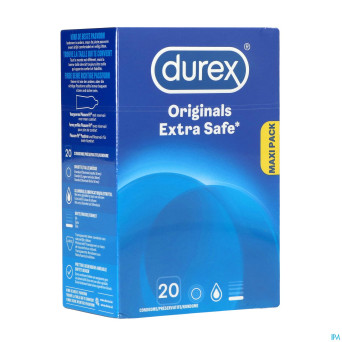 Durex extra safe    preservatifs 20