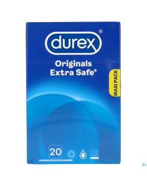 Durex extra safe    preservatifs 20