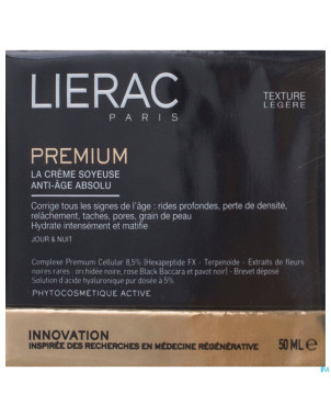 Lierac premium creme soyeuse    pot  50ml