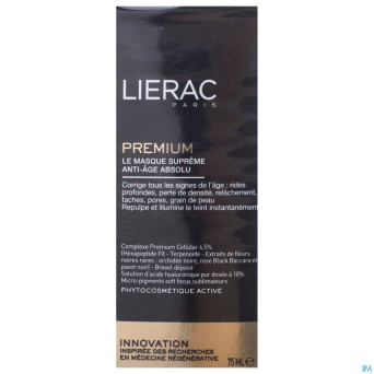 Lierac premium masque supreme    tube  75ml