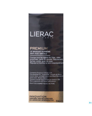 Lierac premium masque supreme    tube  75ml