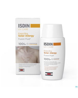 Isdin foto ultra solar allergy ip100+    50ml