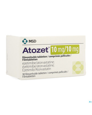 Atozet 10mg/10mg comp pell 90