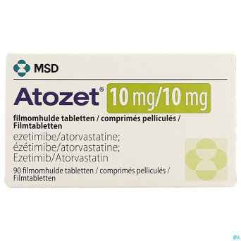 Atozet 10mg/10mg comp pell 90