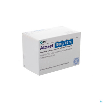 Atozet 10mg/40mg comp pell 90