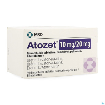 Atozet 10mg/20mg comp pell 90
