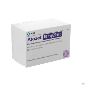 Atozet 10mg/20mg comp pell 90