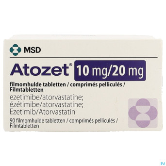 Atozet 10mg/20mg comp pell 90