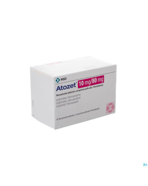 Atozet 10mg/80mg comp pell 90