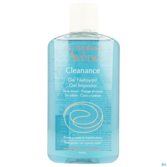 Avene cleanance gel nettoyant 200ml