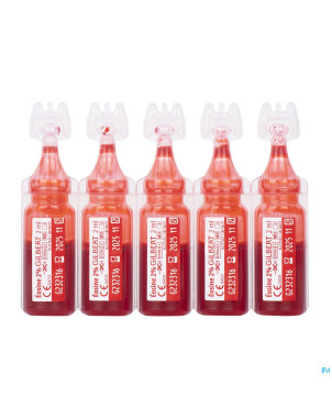 Gilbert eosine aqueuse sol 2% sterile 10x2ml