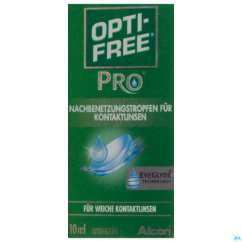 Opti-free pro gutt oculaires hydra lentilles 10ml