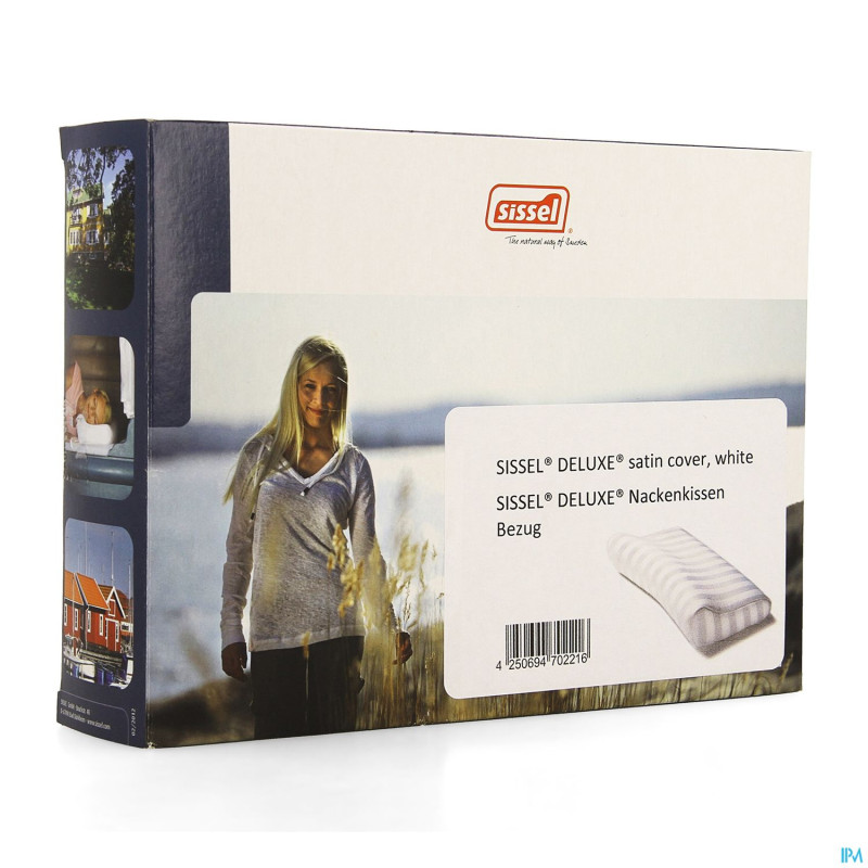 Sissel taie satinee pour oreiller deluxe