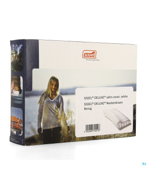 Sissel taie satinee pour oreiller deluxe