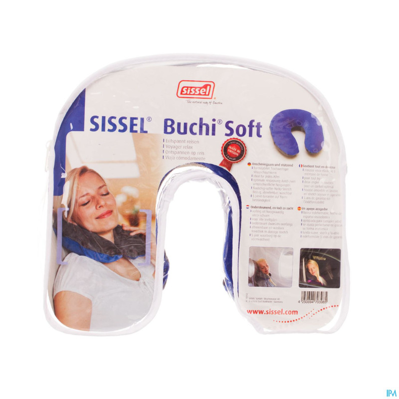 Sissel buchi soft bleu/gris soutien nuque forme u