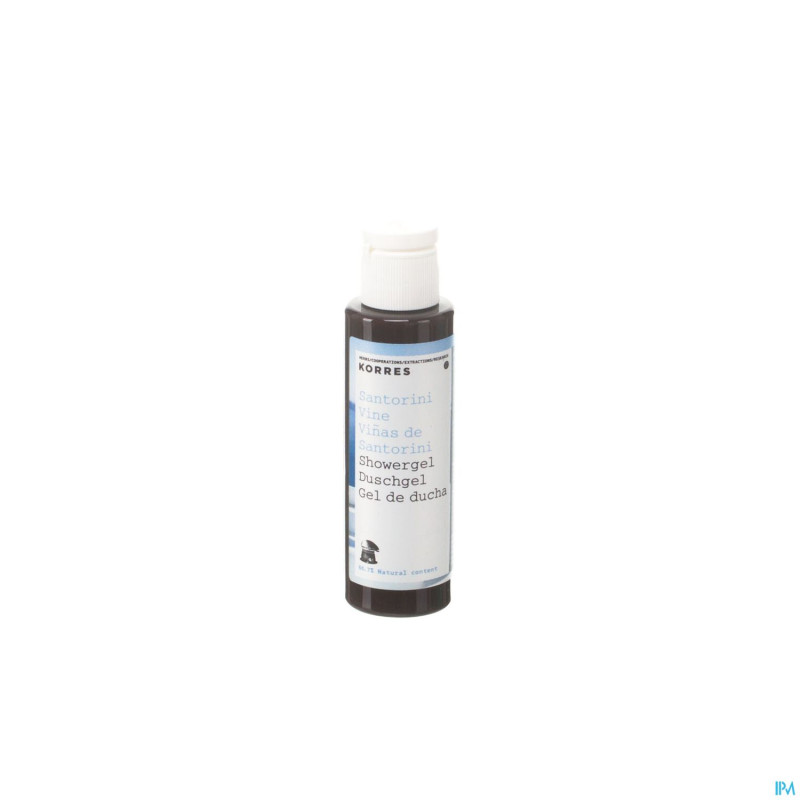Korres kb gel douche santorin    40ml