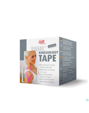 Sissel kinesiology tape bleu