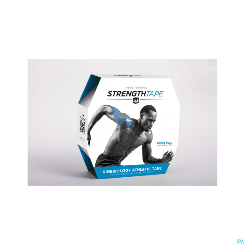 Strengthtape rouleau bleu clair 35m