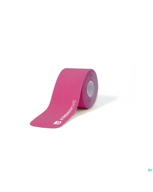 Strengthtape rouleau rose 35m