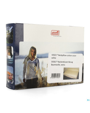 Sissel taie coton blanc pour soft & classic