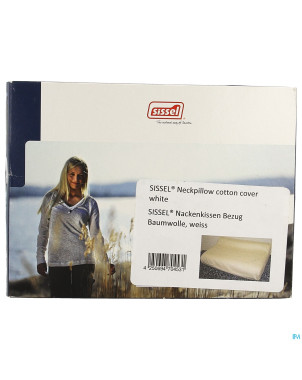 Sissel taie coton blanc pour soft & classic