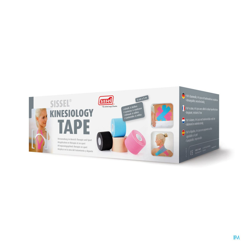 Sissel kinesiology tape rose 32m