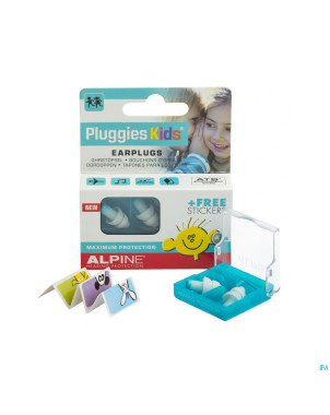 Pluggies kids bouchons d'oreille 1pair