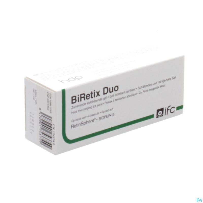 Biretix duo gel    tube 30ml