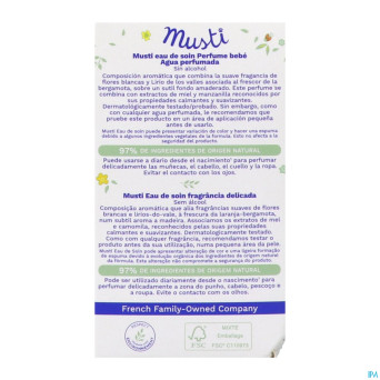 Mustela bb musti eau de soin    spray  50ml