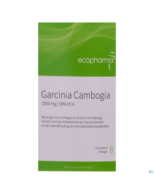 Garcinia cambogia 2000mg   comp  60