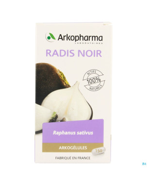 Arkogelules radis noir vegetal    caps 150