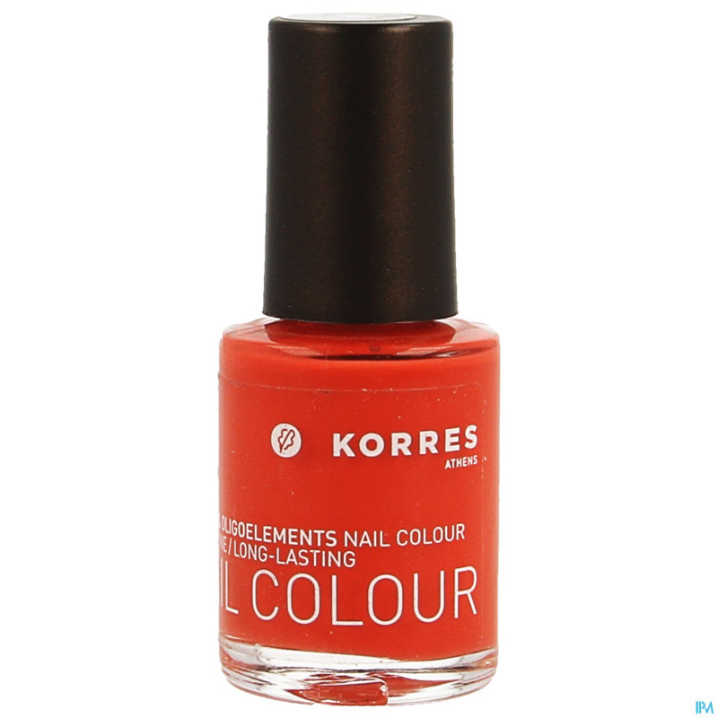 Korres km nail colour 50 coral reef    10ml