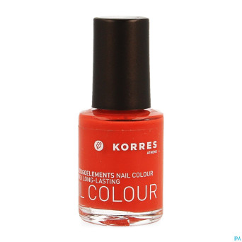 Korres km nail colour 50 coral reef    10ml