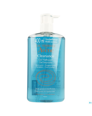 Avene cleanance gel nettoyant 400ml