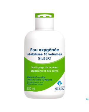 Gilbert eau oxygenee stabilisee 10 vol    fl 250ml
