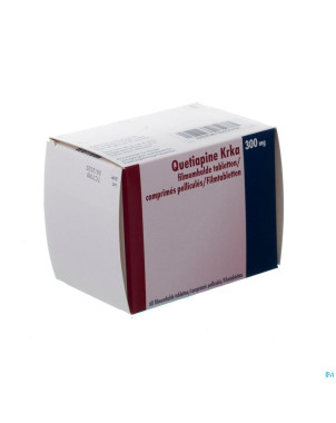 Quetiapine krka 300mg comp pell 60