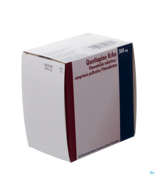 Quetiapine krka 300mg comp pell 100