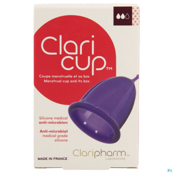 Claricup coupelle menstruelle taille 2