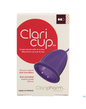 Claricup coupelle menstruelle taille 2