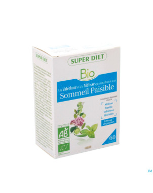Superdiet complexe sommeil bio    caps  60