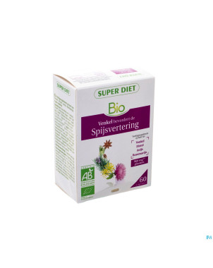 Superdiet complexe bien etre foie bio    caps 60
