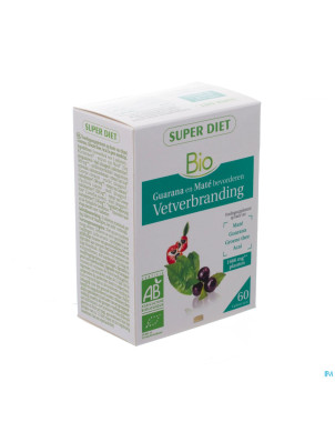 Superdiet complexe brule graisse bio    comp  60