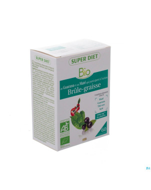 Superdiet complexe brule graisse bio    comp  60