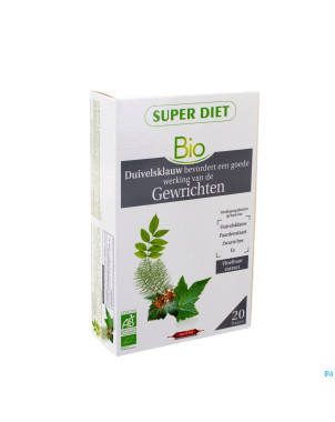 Superdiet complexe articulation bio  amp  20x15ml