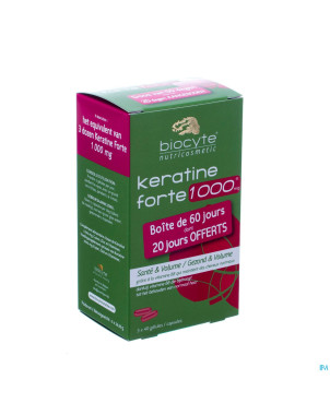 Biocyte keratine forte    caps 120 2+1