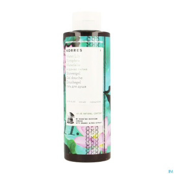 Korres kb gel douche water lily    250ml
