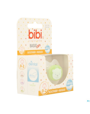 Bibi sucette dental nouveau ne+prem. ours bc  0-2m