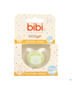 Bibi sucette dental nouveau ne+prem. ours bc  0-2m