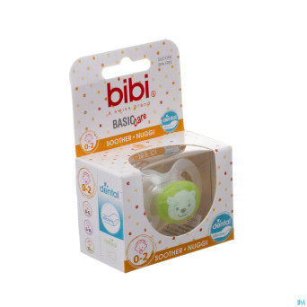 Bibi sucette dental nouveau ne+prem. ours bc  0-2m